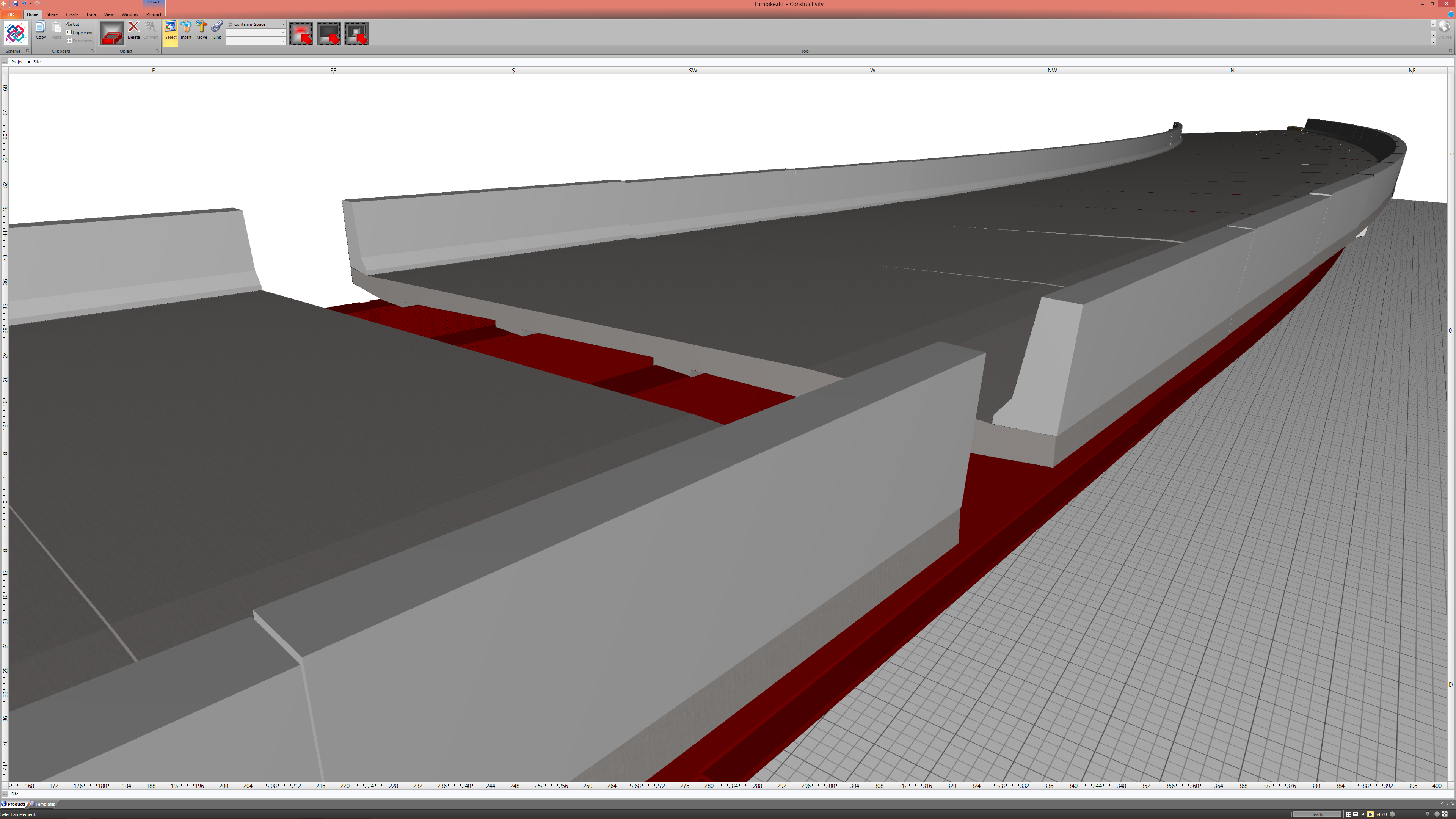 Bridge barrier model