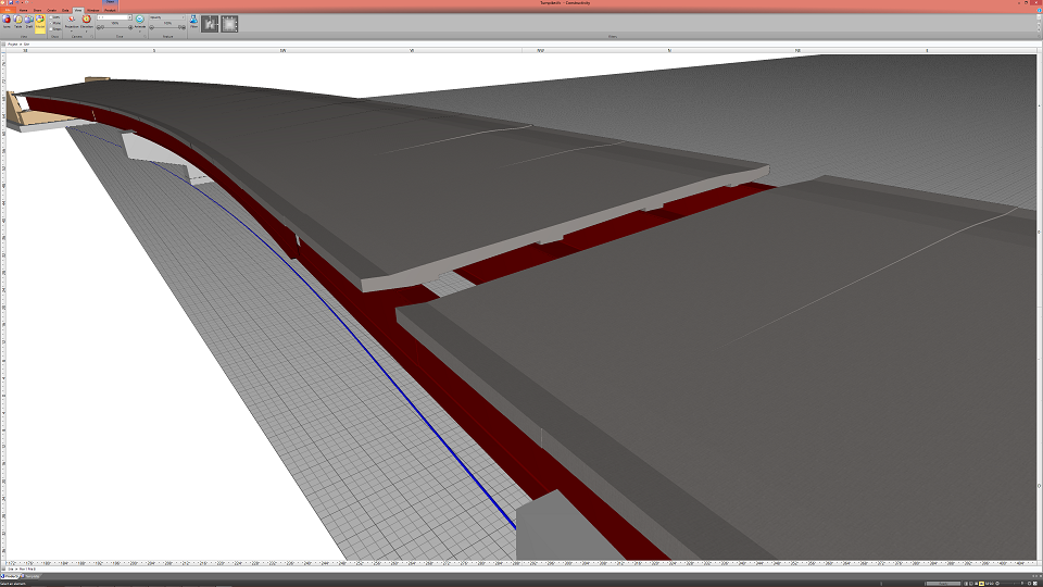 Bridge deck model