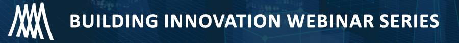 Building Innovation Webinar Series