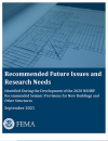 NEHRP/PUC Recommended Future Issues and Research Needs (September, 2021)