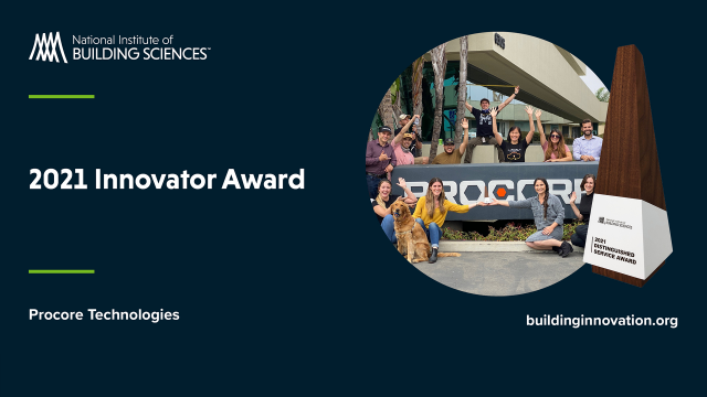 NIBS award winners Procore