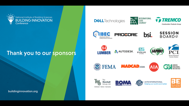 Thank You, Building Innovation 2022 Sponsors!