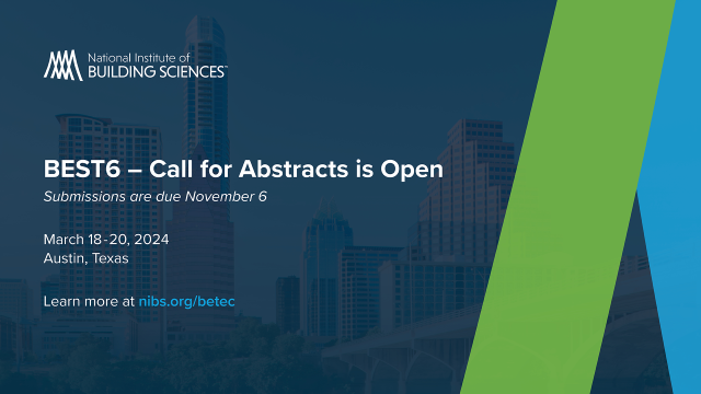 NIBS Announces BEST6 Call for Abstracts