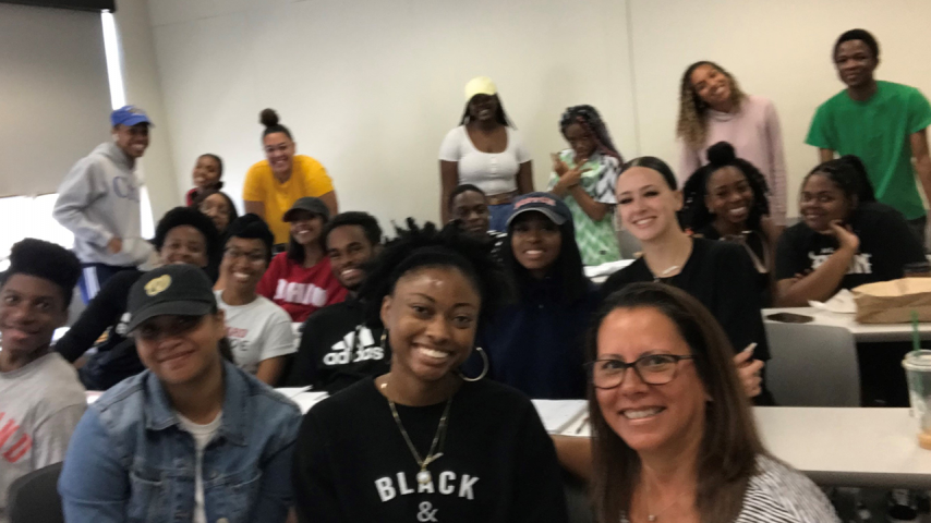 Ortiz recently met with women in Architecture at Howard University