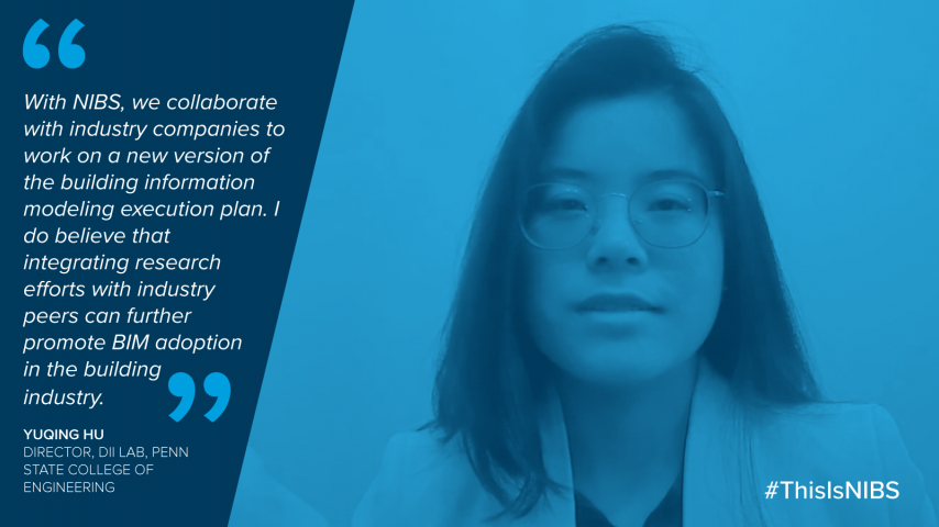 #ThisIsNIBS: Yuqing Hu, Assistant Professor and Director, DII Lab, Penn State College of Engineering