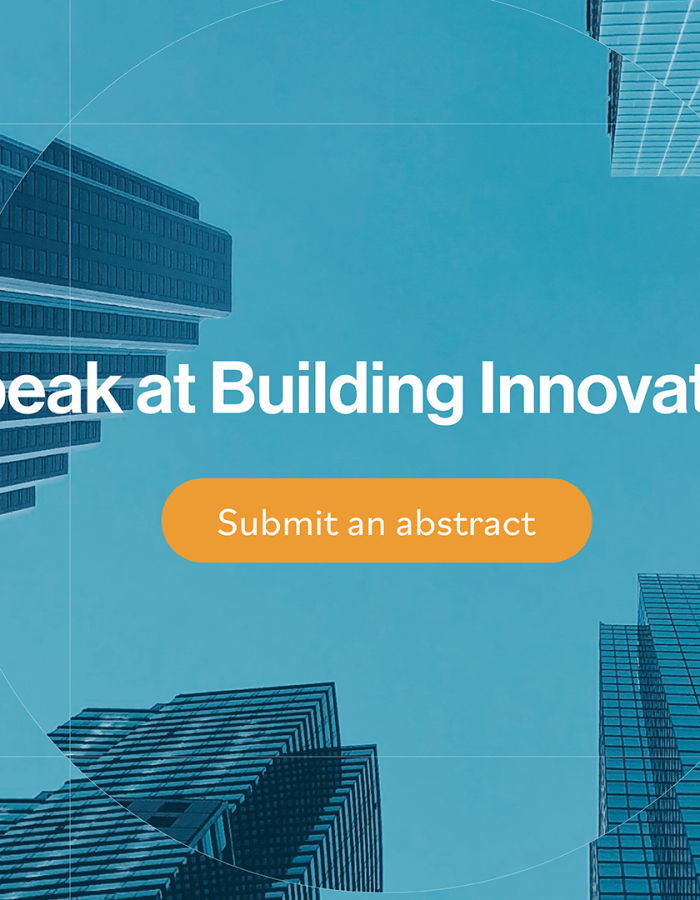 Send Us Your Speaker Abstracts for Building Innovation 2024